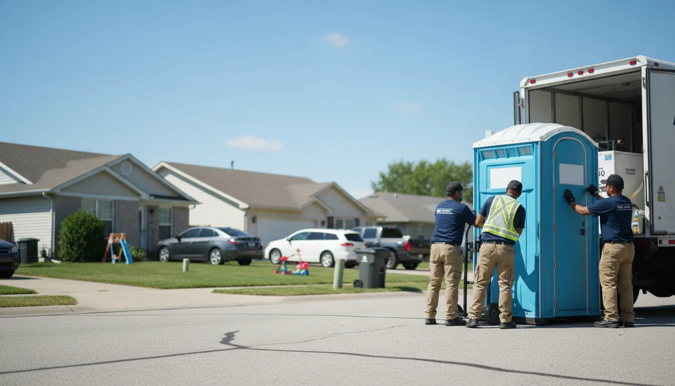 Standard Porta Potty Rentals in Denton, TX near me